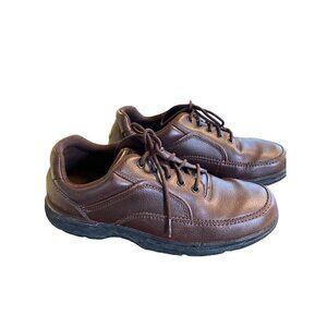 Rockport Brown Leather Oxfords sz 12
